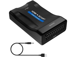 1080p Hdmi Para Scart Adaptador Conversor Compatível Hdtv, Blu Ray, Sky, Dvd, Ps3, Xbox Pal/ntsc, Edid Yizhood