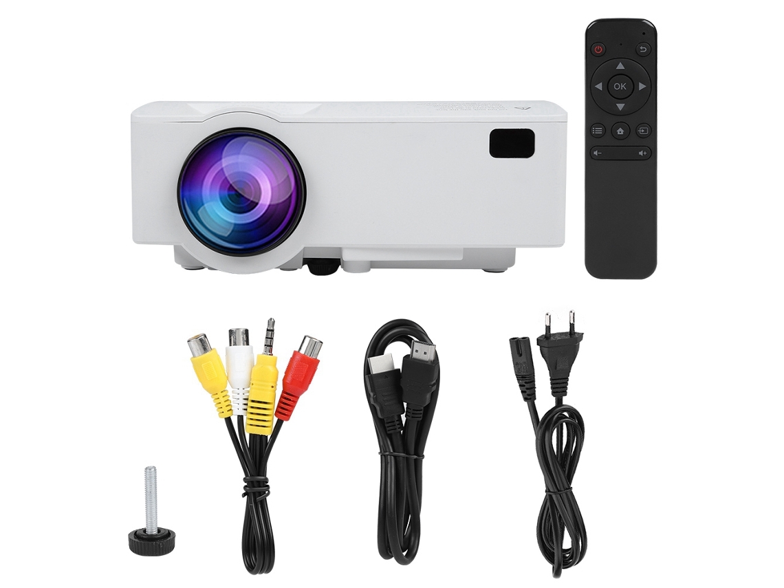 Projetor Wifi LAXISCREED 1080p Correção Óptica