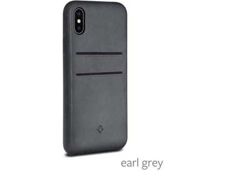 Capa iPhone X, XS  Pockets Earl Cinza