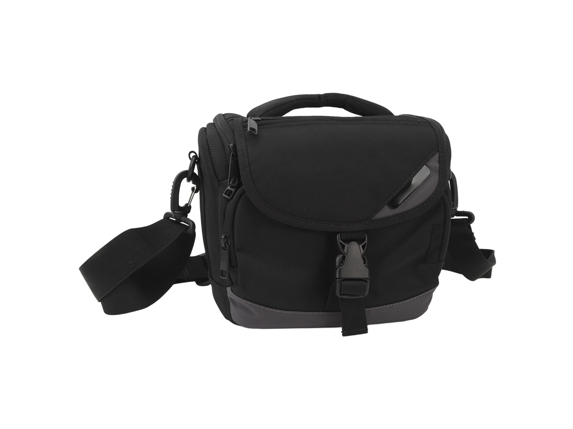 Bolsa De Hombro Para Cámara Impermeable Con Gran Capacidad Y Correa Ajustable Para Lentes Slr Y Cámara Mirrorless