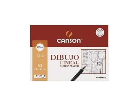 Livro Minipack 10 Laminas Dibujo Marca Mayor A3 160g De Desconocido (espanhol)