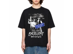 Rockinstone Bill And Ted You Should Be Here Black Adult T-shirt Size:l