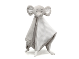 Elefante cinza bebê brinquedo de pelúcia com caixa Kiokids