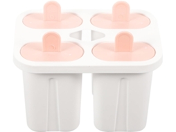 Forma De Silicone Para Picolé Com Várias Grades Cor Aleatória