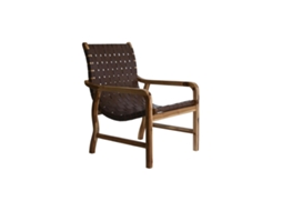 Poltrona DKD HOME DECOR (Castanho - Teca - 73 x 66 x 96 cm)