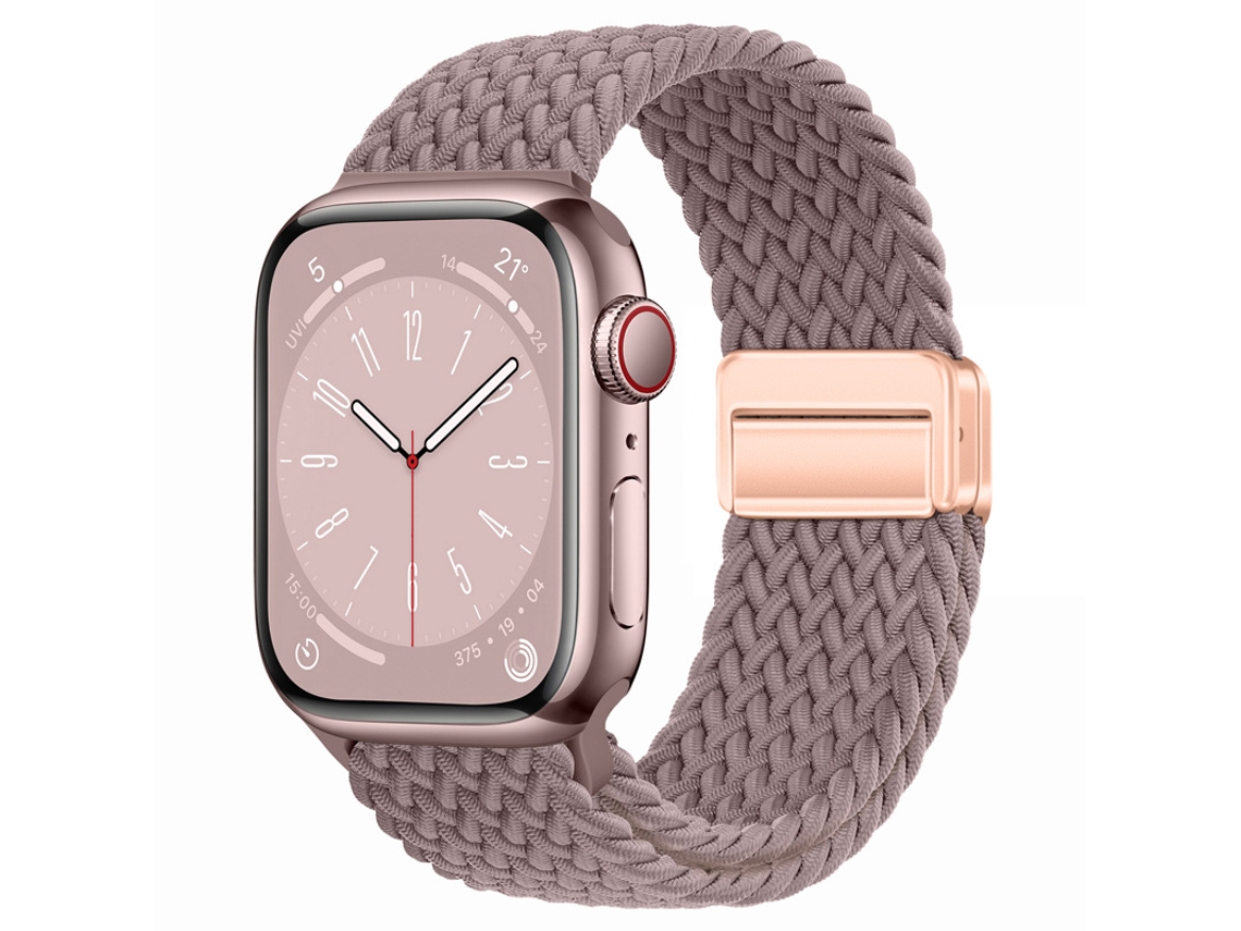 Bracelete Para Apple Watch 38/40/41/42mm Roxo Fumê Cuich