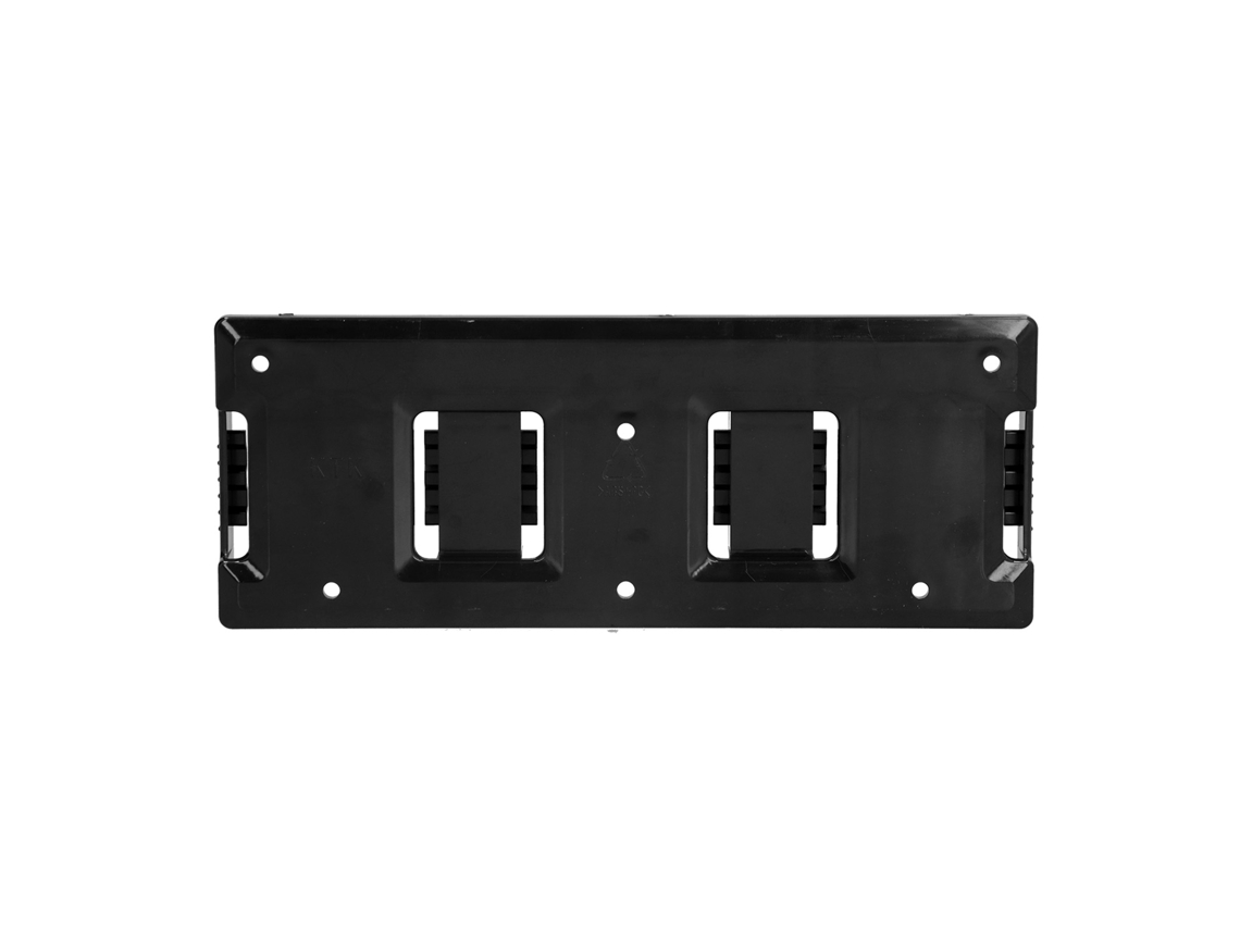 Base de carregamento pronta para uso com 3 furos de montagem, suporte de bateria com fivela para Bosch.