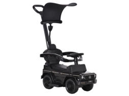 Patinete Infantil, Quadro de Aço Antiderrapante e Ajustável, Cesto Removível, Freios e Pneus de Borracha.