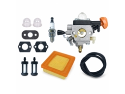Kit De Carburador Compatível Com Roçadoras Stihl Fs89, Fs91, Fs91r E Podadora Ht102, Ref. 4180-120-0615_syn