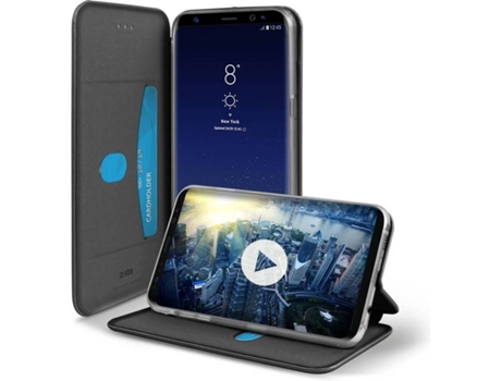 Capa Samsung Galaxy S8+  Book Elegance Preto