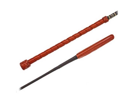 Chicote de Adestramento Professional 03042 Slim Leather Laranja 120 Cmfleck