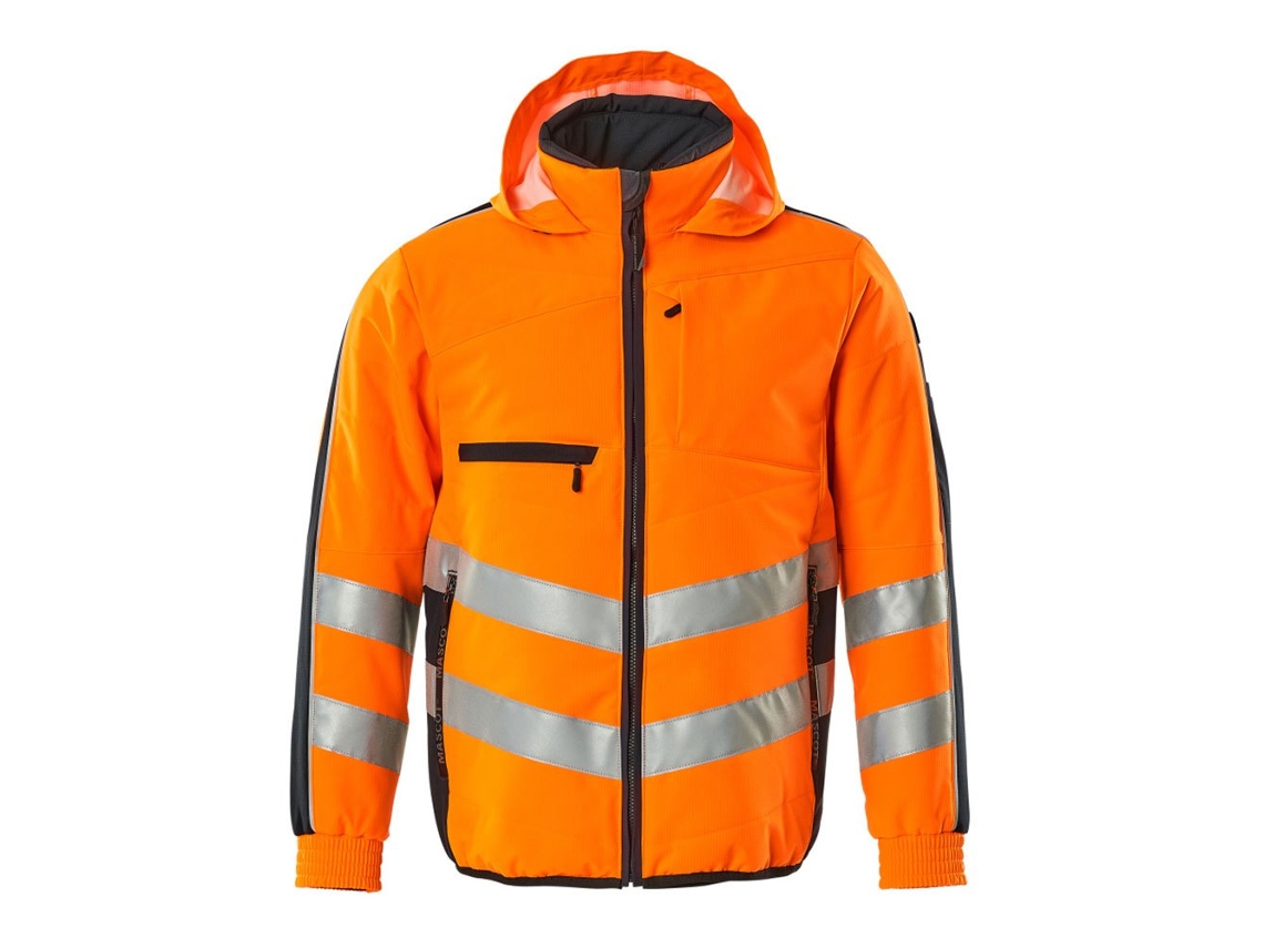 Jaqueta Com Capuz Safe Supreme 15515 Laranja S MASCOT