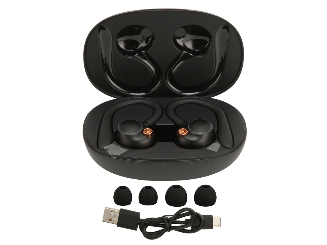 Aetheria fones de Ouvido Bluetooth 5.3 Estéreo Hifi com Gancho para Ouvido Resistente À Água Ipx7 para Esportes