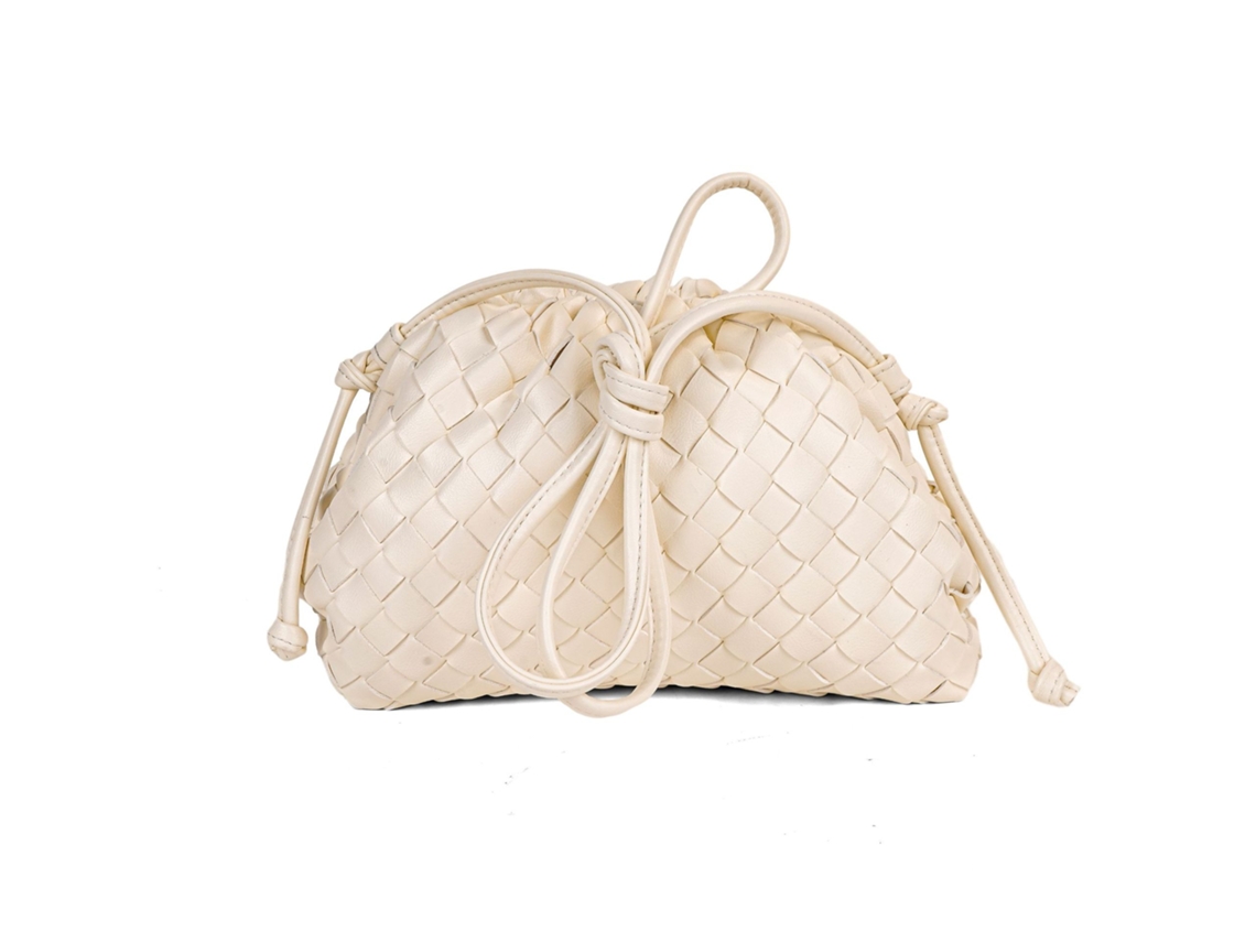 Bolsa Nuvem de Tecido, Dumpling, Tote branca AQUAFORGE