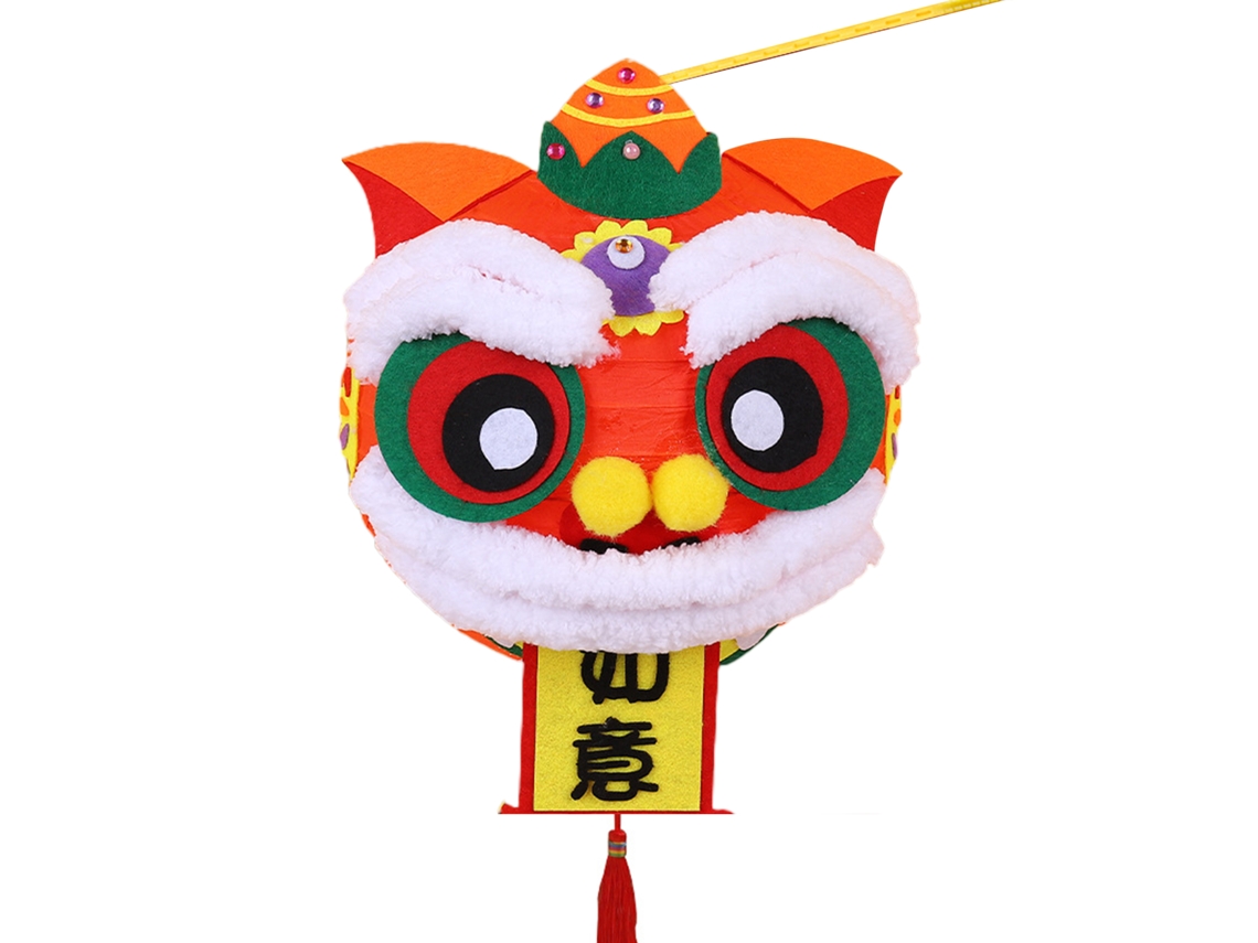Kit De Materiais Para Lanterna Lion Dance Ruyi Da Laxiscreed Para Diy E Decoração