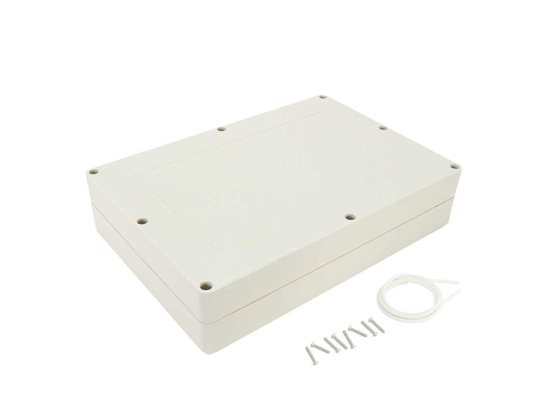 Caixa de Junção Universal para Projetos Elétricos em Abs, 380 Mm X 260 85 CHABERLU (15' 10,2' 3,4')