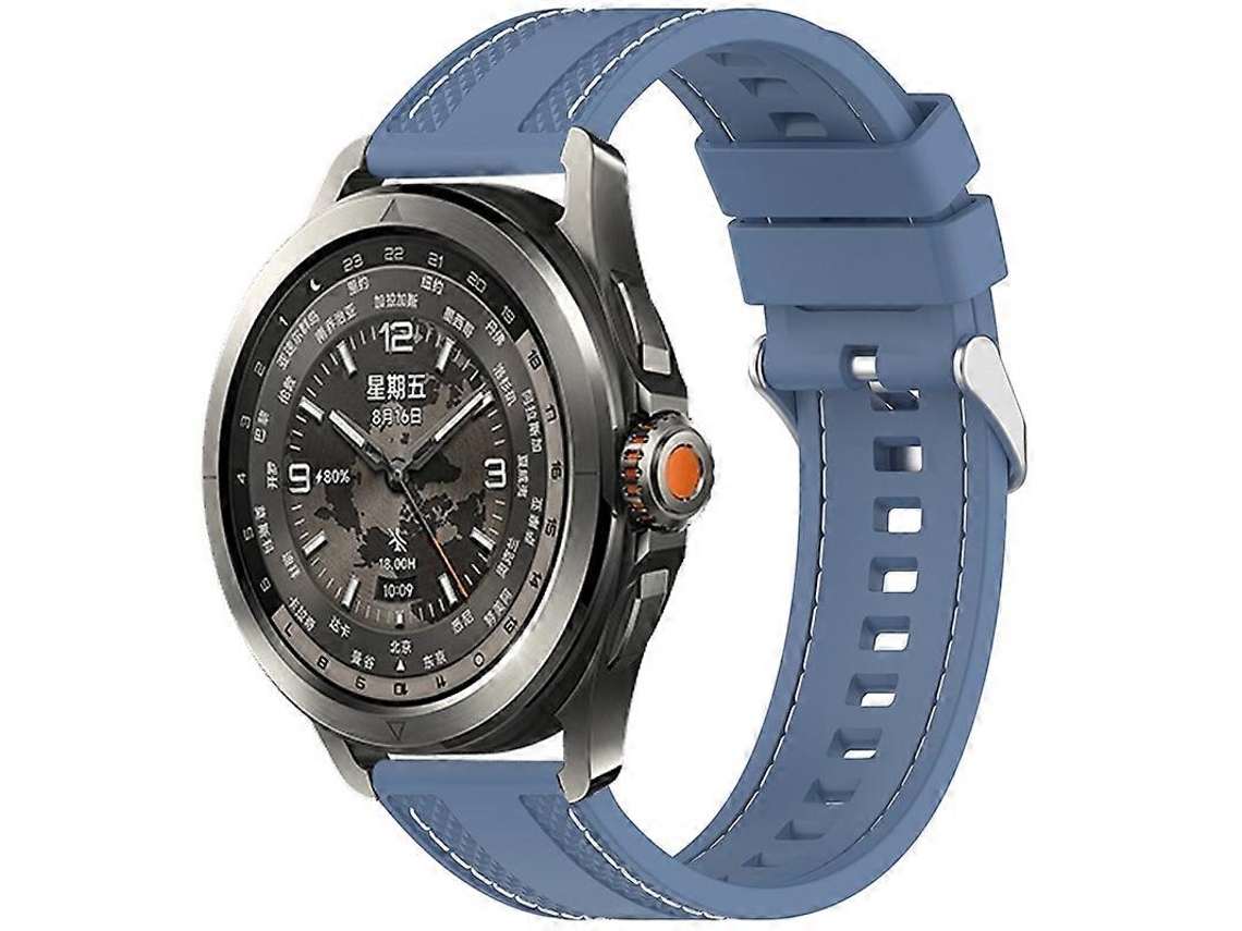 Pulseira De Silicone Com Costura Dupla E Sistema De Liberação Rápida Para Xiaomi Watch S4 Sport