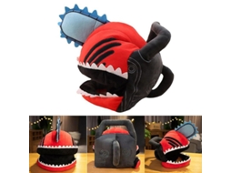 2026 gorro de Peluche de Pochita Chainsaw Man, Gorro Cálido Y Suave para Cosplay, Accesorios para Fiestas de Halloween.