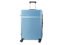 Mala De Grande Volume Trolley Rígida Ultraleve, De Abs De Alta Resistência. Fechadura Numérica E 4 Rodas Duplas Removíveis E Giratórias 360°. Dam