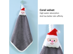 Toalha de Cozinha de Inverno para Pendurar, Pacote com 2 Peças de Natal Macias e Decorativas para Banheiro, Forno e Lavatório AQUAFORGE