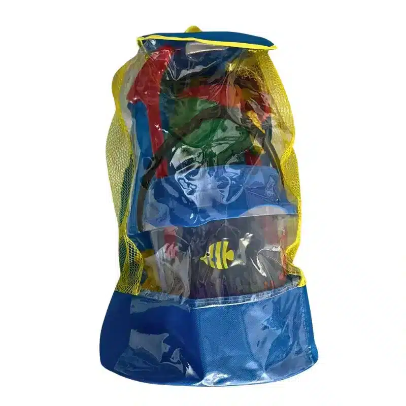 Mochila Con Accesorios De Playa Modelos Surtidos 22004 Avc Avcmás De 3 Años