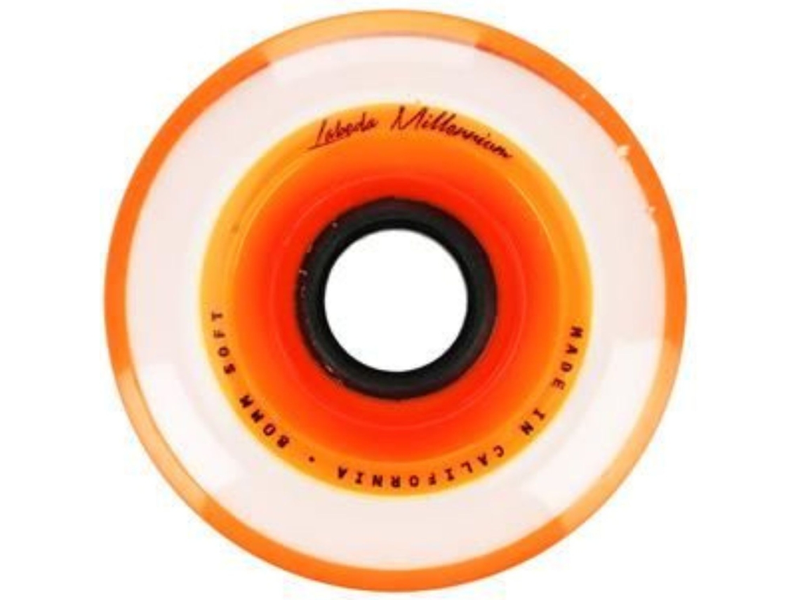 Patins LABEDA Millennium Soft Roller Hockey Wheels (orange, 80 Mm, 1)