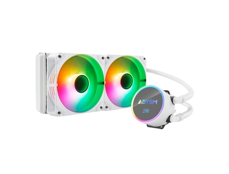 ABYSM Artic White 240 ARGB Processador 12 cm