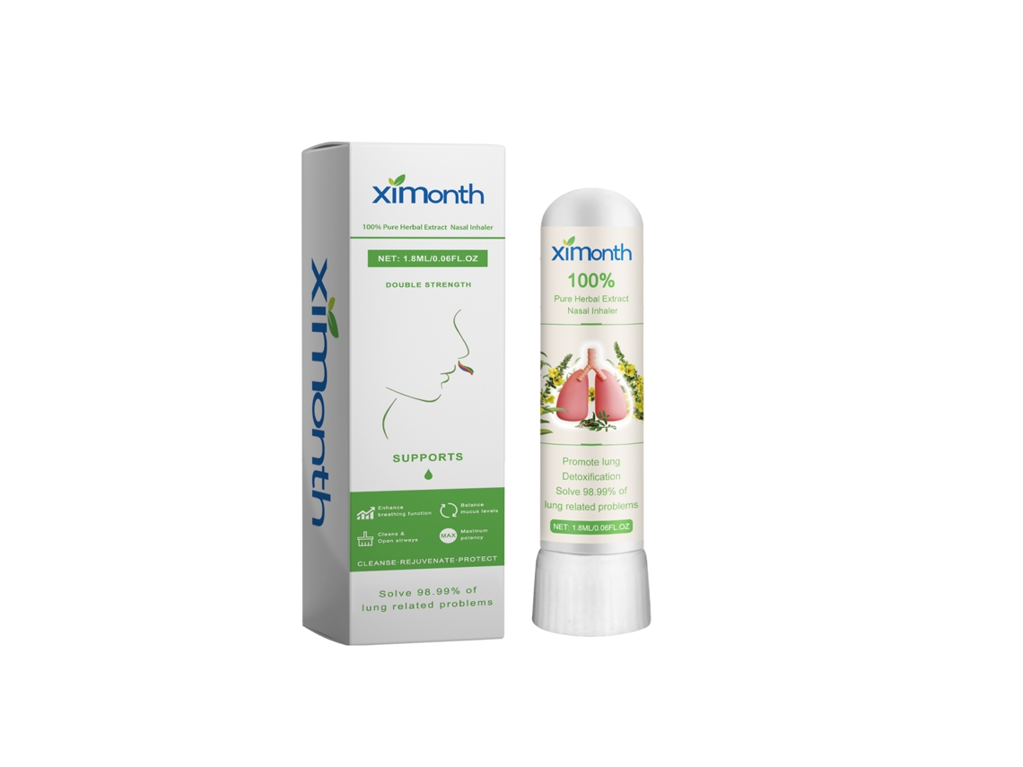 Inalador Nasal LAXISCREED Calmante para Respiração Mais Fácil e Confortável