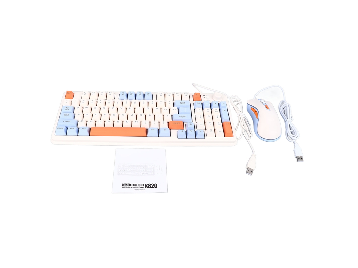 Conjunto Teclado e Mouse Gaming LAXISCREED