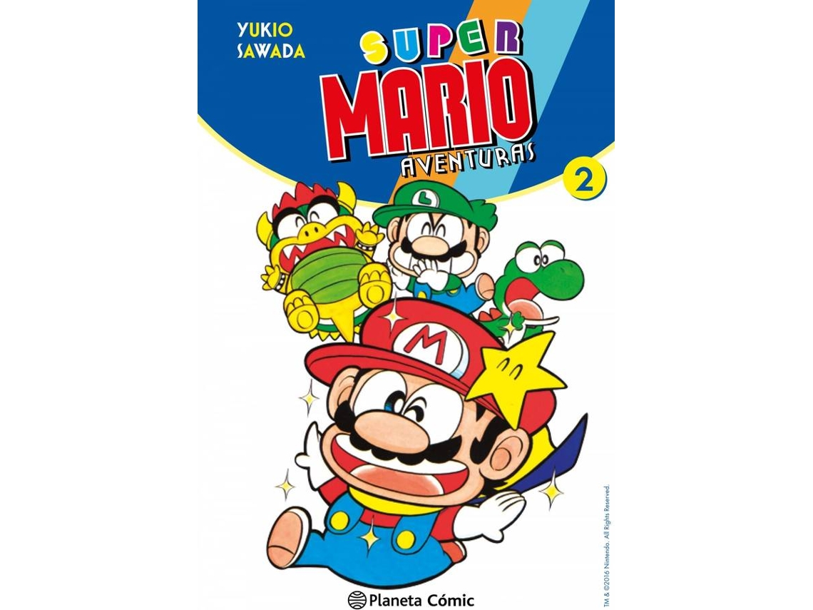 Livro Super Mario Aventuras de Yukio Sawada (Espanhol)