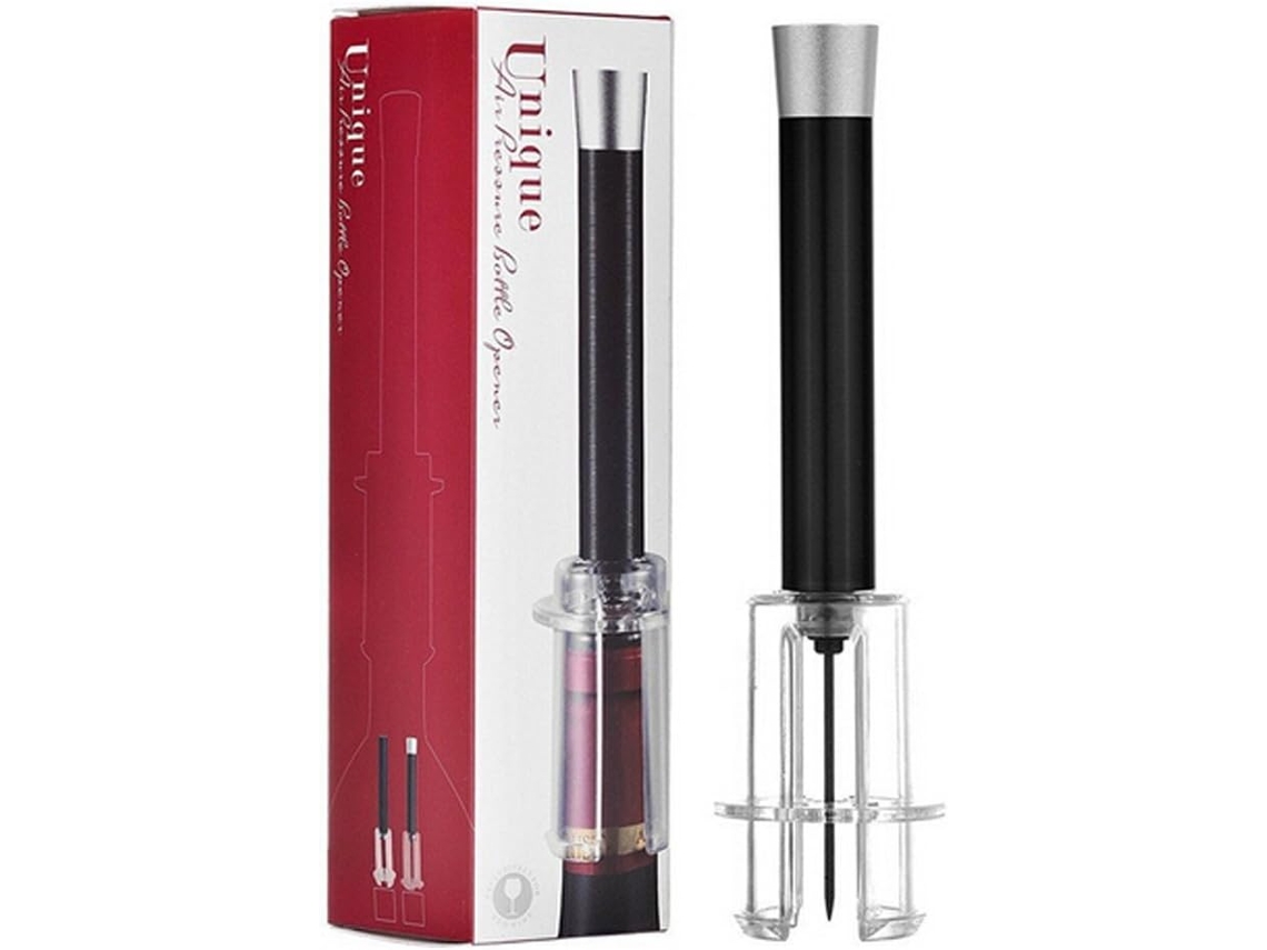 Saca-rolhas, Saca-rolhas De Pressão Ar, Abridor Garrafas E Vinhos, Acessórios Para Vinho (black)-aquaforge