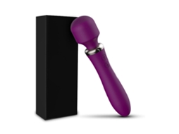 Massageador Corporal - Massageador De Varinha Sem Fio, Amigável Para A Pele, Bateria De Longa Duração - Roxo
