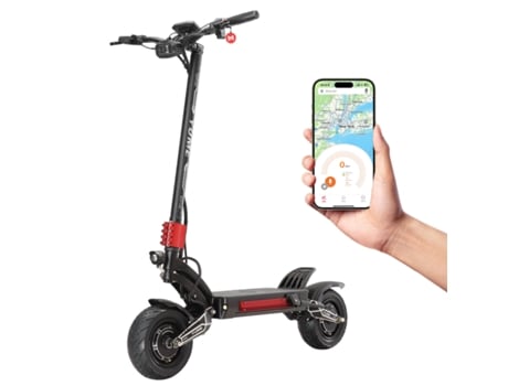 Scooter elétrica Yume Raptor 60V, motor duplo, 3000 W², dobrável, duas rodas, pneus de estrada de 11 polegadas