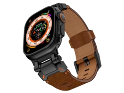 Bracelete para Apple Watch 42/44/45/49mm Marrom XIAOMOYU