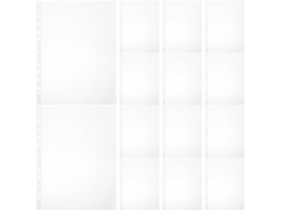 Conjunto De 100 Suportes Transparentes Para Números Corrida Em Pvc,