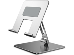 Suporte De Alumínio Para Tablet, Ajustável E Dobrável, Para Mesa, Compatível Com Ipad Pro E Outros Dispositivos De 4,9" A 12,9".