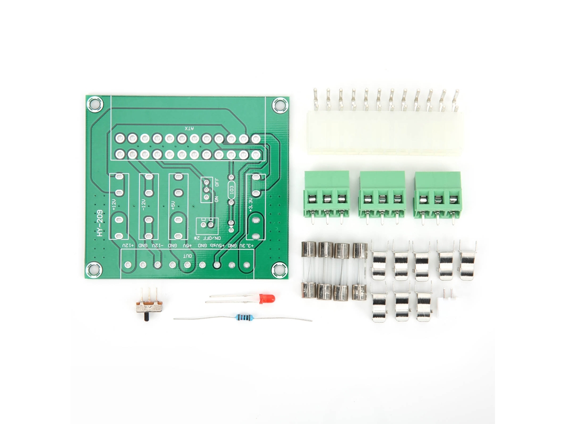 Placa de Alimentação Atx 20pin/24pin com Saída +5vsb para Computador de Mesa Acessórios Eletrônicos