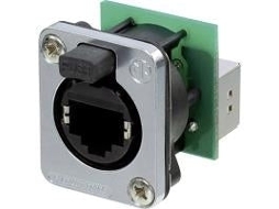 Conector de dados RJ45 Ethercon® série D, polos retos 8p8c Ne8fdp Se Preto Ne8fdp Se 1 pc. (ne8fdp Neutrik