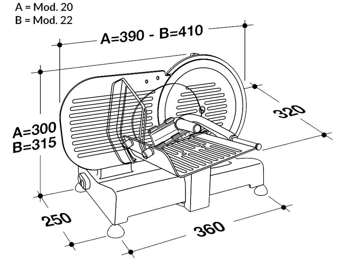 Fatiadora - Rgv - 90248 - 120 Watts - Prata