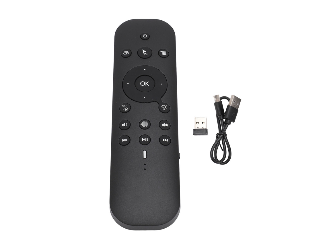 Mouse Bluetooth 2.4g Sem Fio com Teclado Iluminação e Controle de Voz S/MARCA