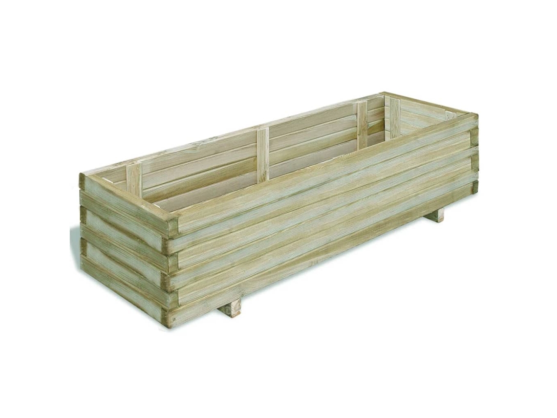 Raised Bed, Raised Beds Vidaxl Marrom Madeira (120 X 40 X 30 Cm)