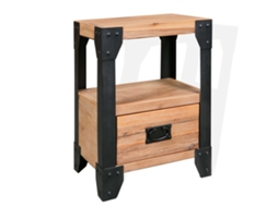 Nightstand, Nightstands Vidaxl Marrom Madeira (n/a)