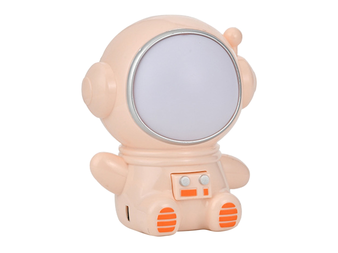 Lâmpada de Mesa astronauta recarregável, proteção ocular, para quarto e escritório rosa S/MARCA