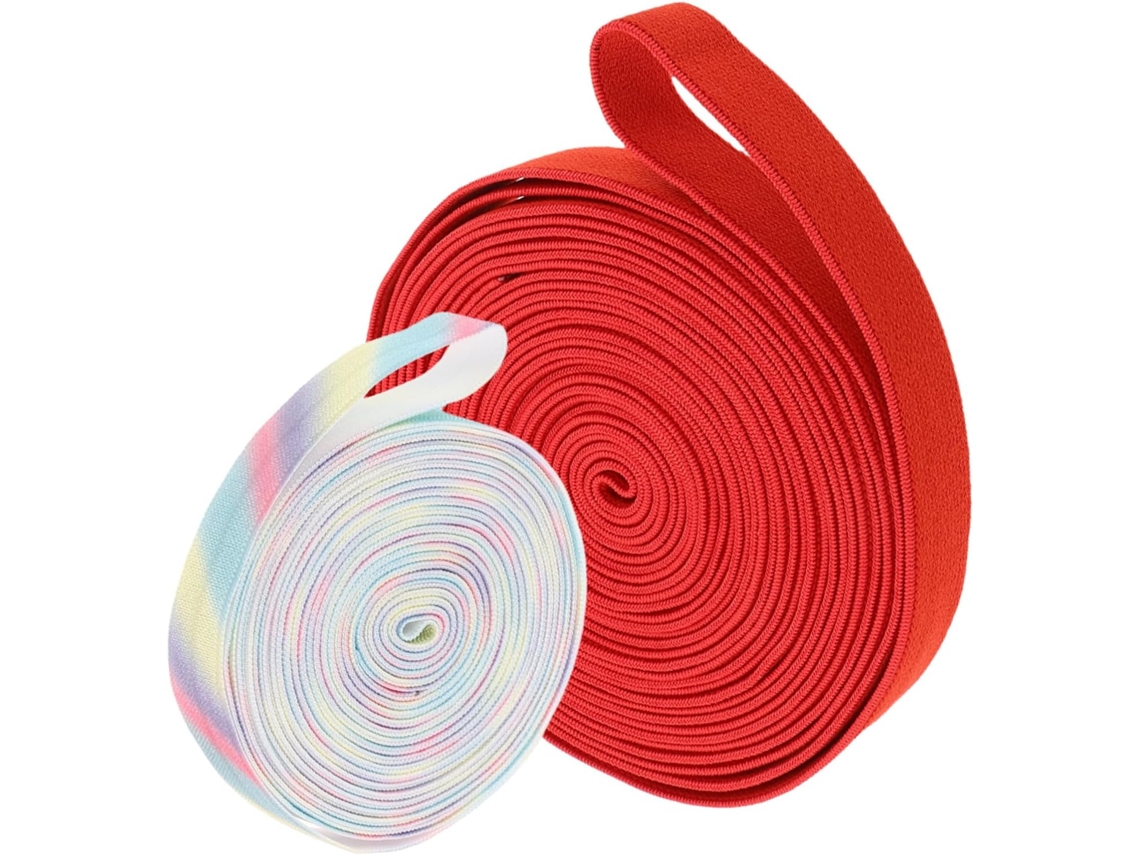 Corda De Pular Elástica Yardwe, 2 Peças, Para Coordenação Motora, Leve, Ideal Para Atividades Ao Ar Livre, Escola E