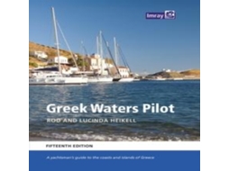 Livro Greek Waters Pilot de Lucinda Heikell (Inglês)