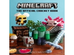 Livro Minecraft The Official Crochet Book de Nadia Oxford (Inglês)
