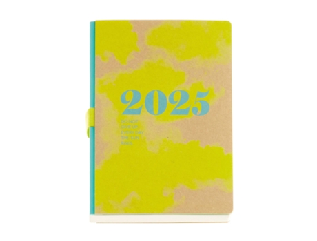 Agenda Diária A5 2025 MIQUELRIUS Plus Kraft Nubes 34278