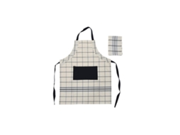 Avental com Bolso DKD HOME DECOR Azul