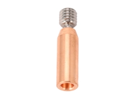 Tubo De Garganta Bimetálico De Titânio E Cobre Para Bocal Hotend De Impressora 3d Ender 3