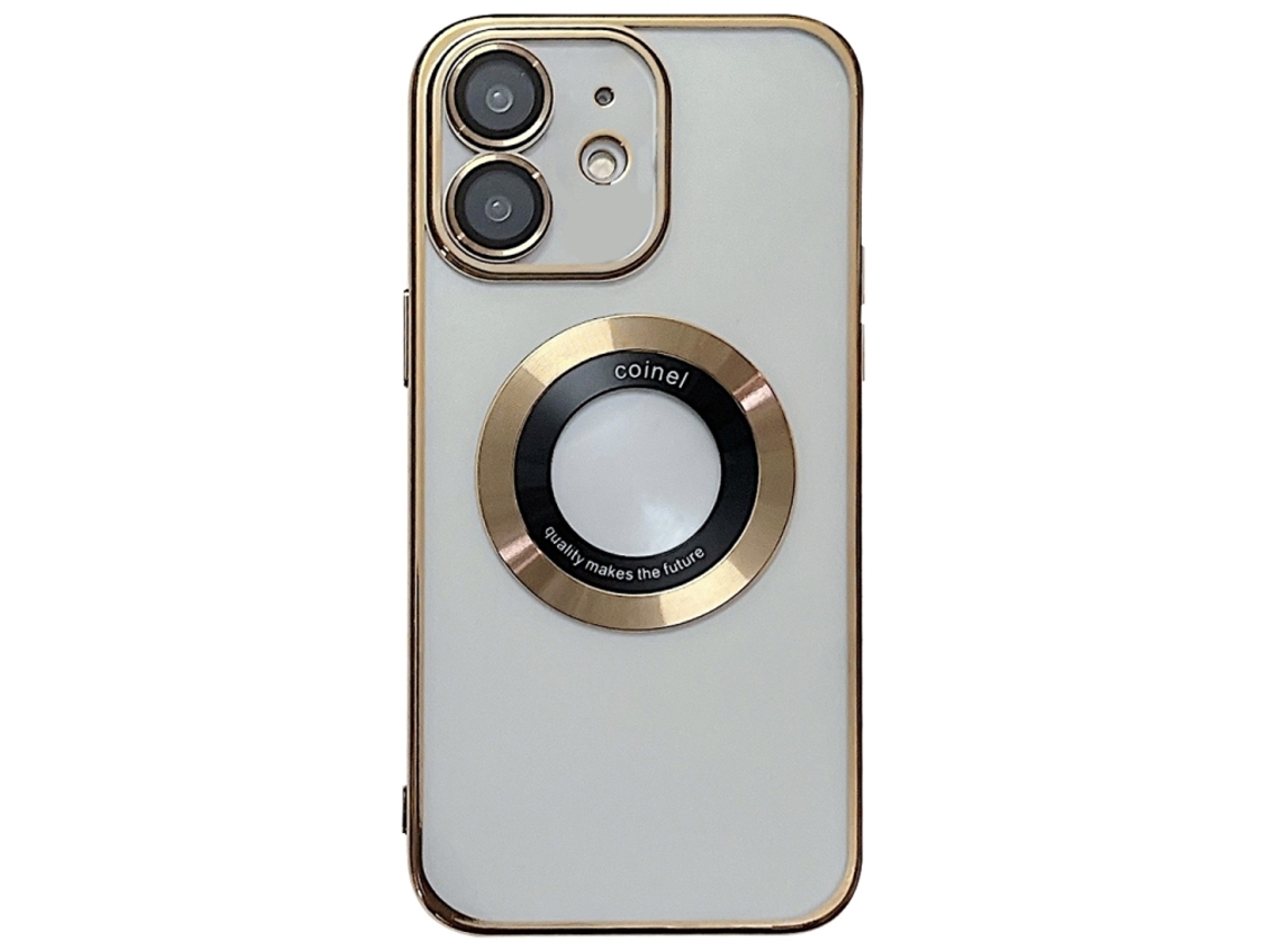 Capa De Tpu Para Iphone 12 - Revestimento Eletroplástico - Magsafe